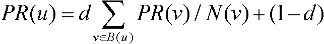 PageRank method based on quick similarity