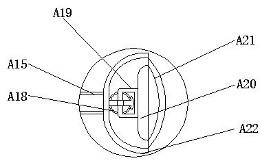 Oral cavity inspection lamp facilitating clamping for medical treatment