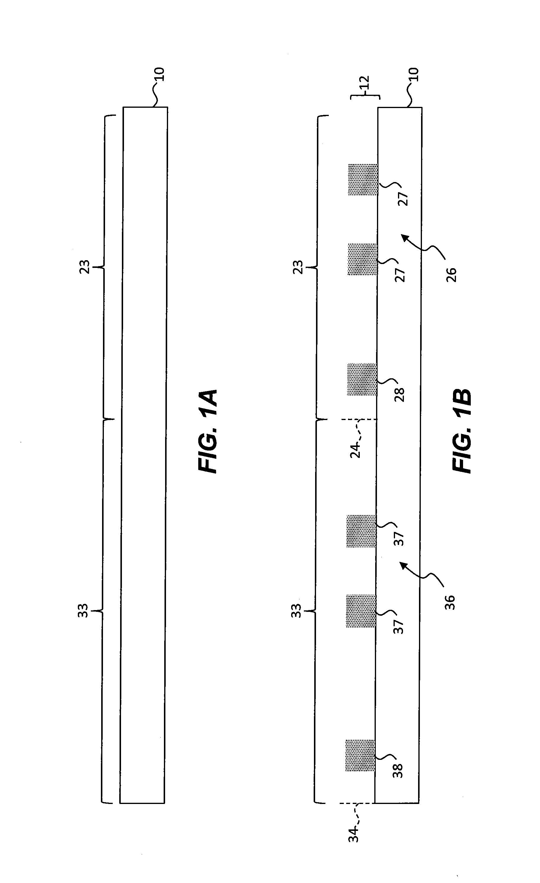 Multi-area micro-wire structure