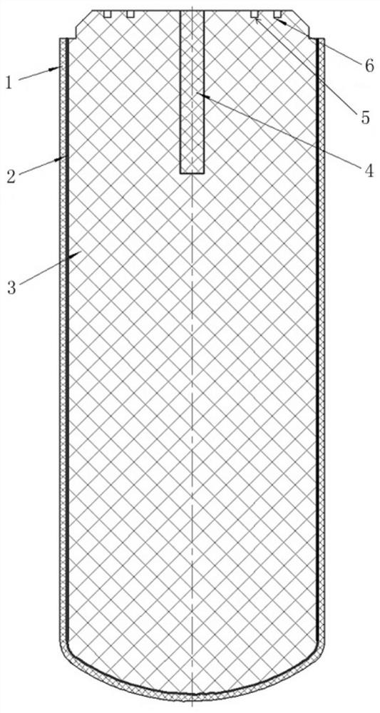 A double working condition gas generating agent grain