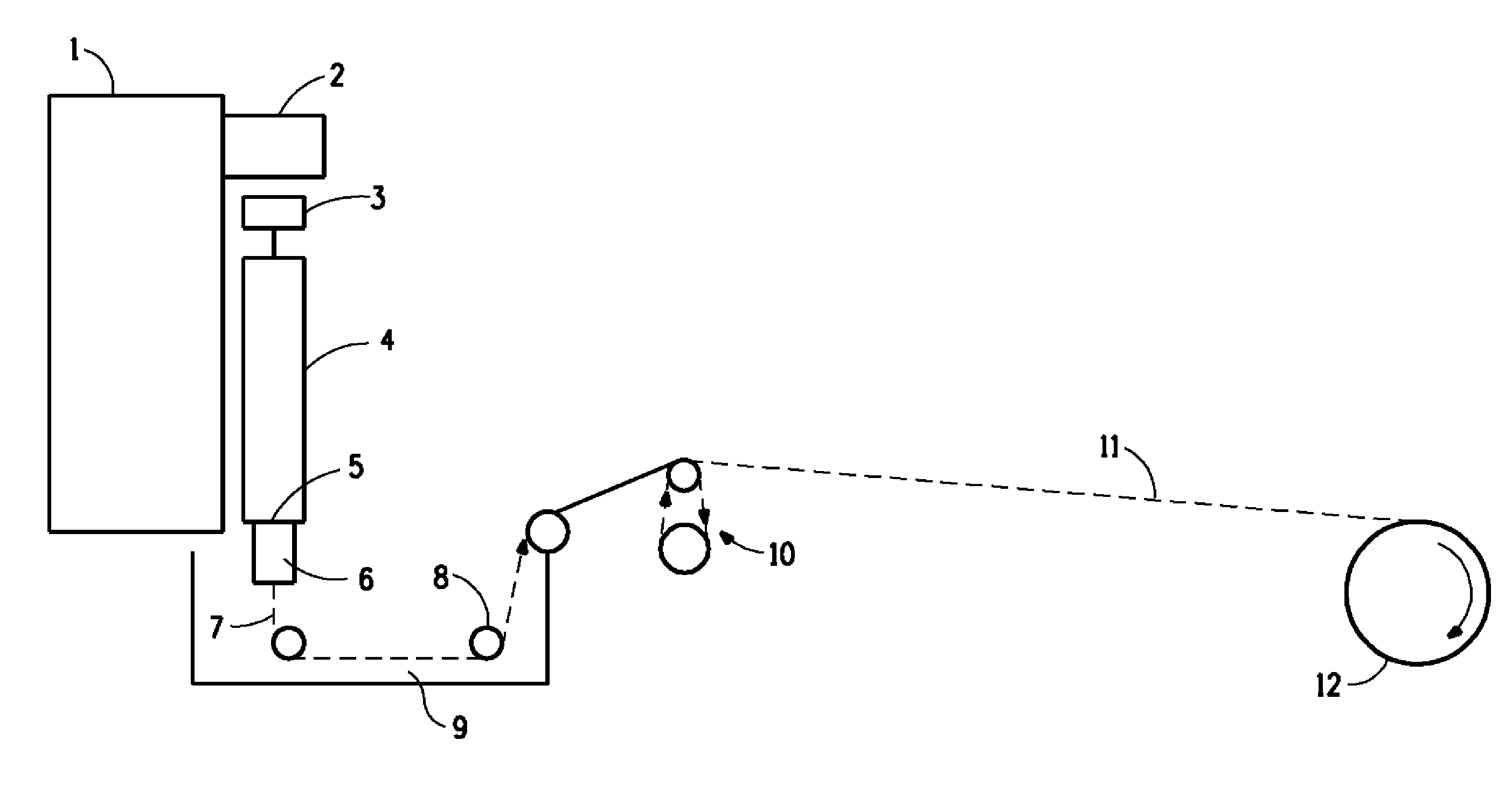 Composition for preparing polysaccharide fibers