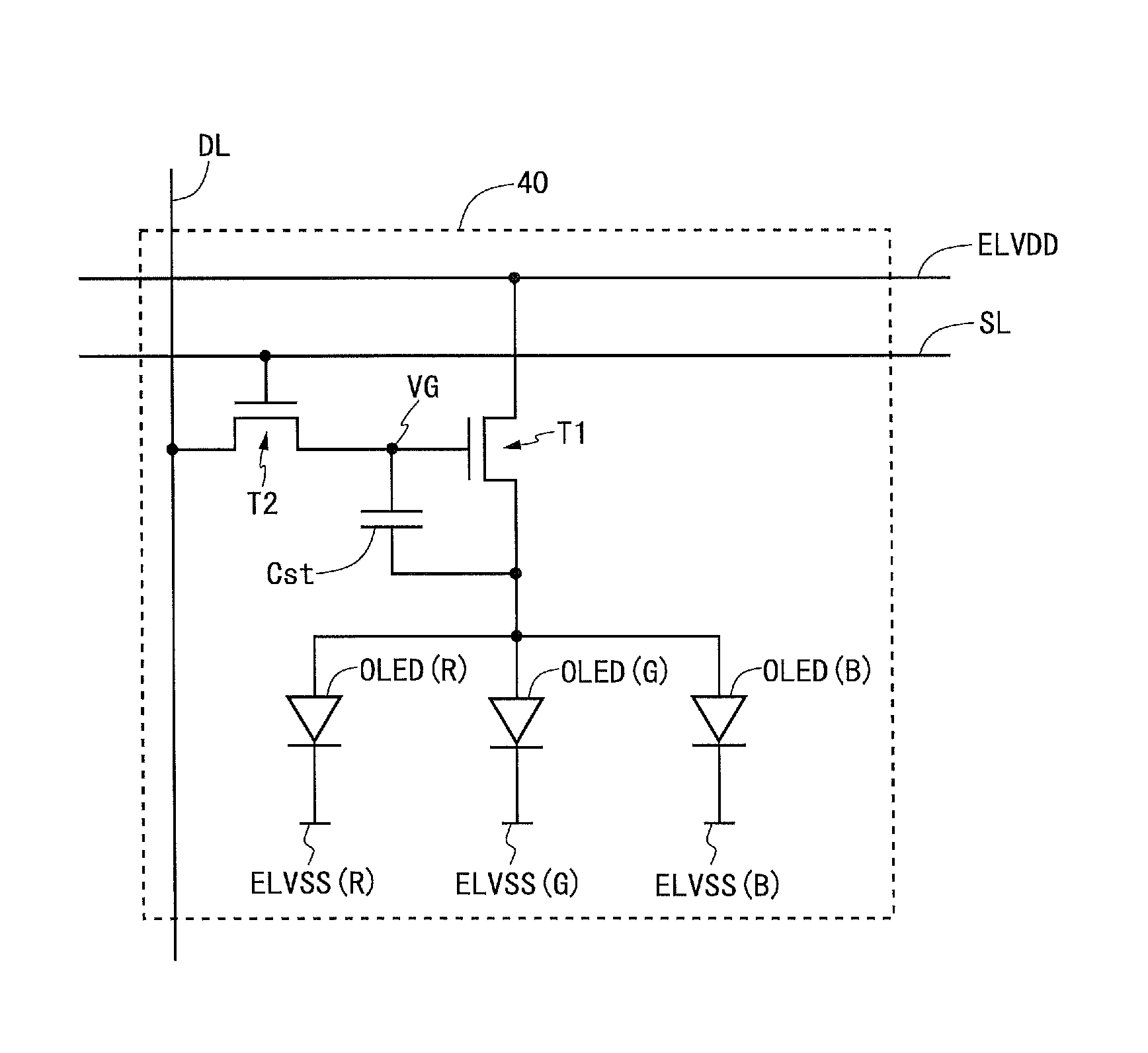 Display device and method for driving same