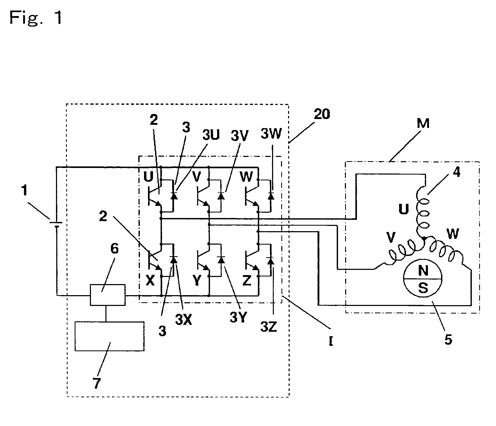 Driver of electric compressor