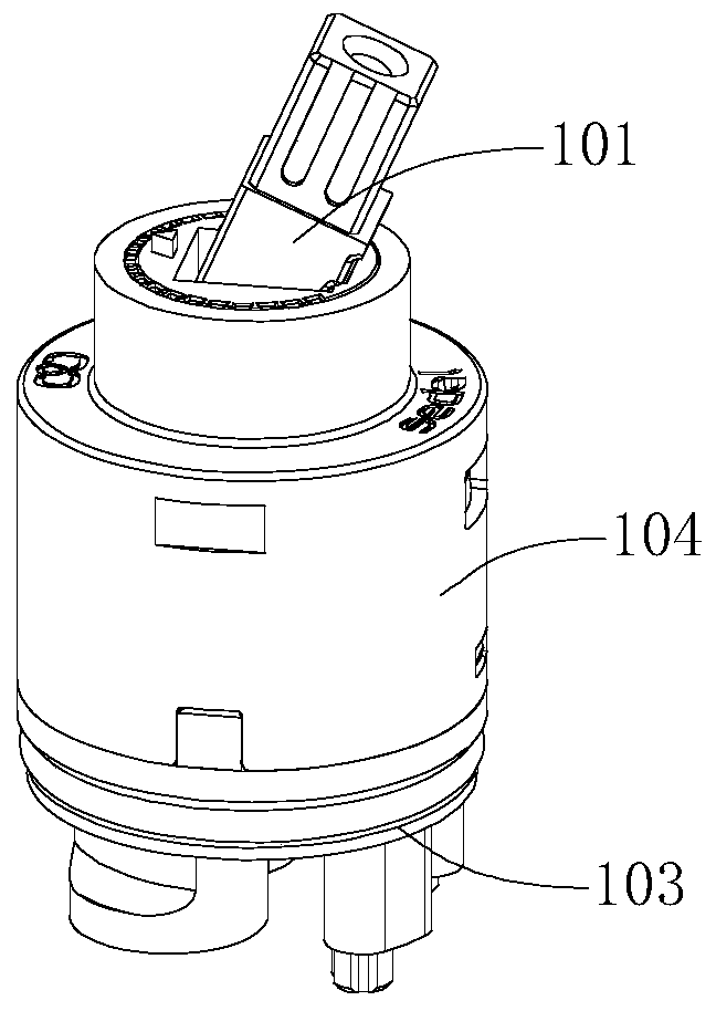 Automatic valve element assembling line