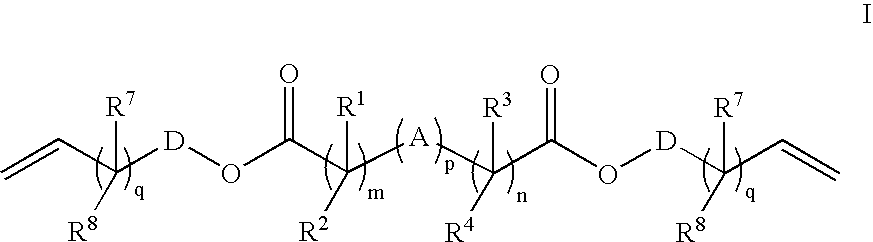 Crosslink Agents and Dual Radical Cure Polymer