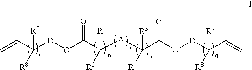 Crosslink Agents and Dual Radical Cure Polymer