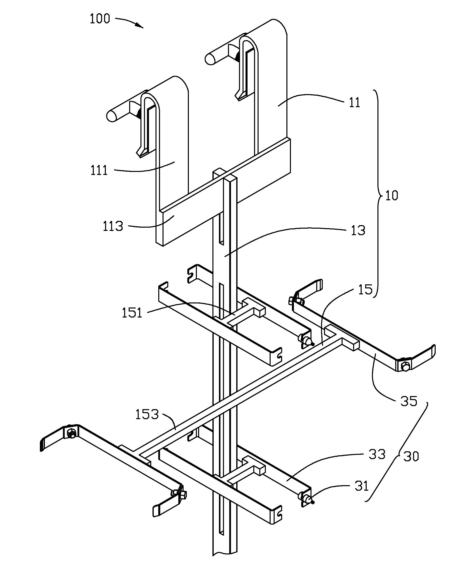 Rack apparatus