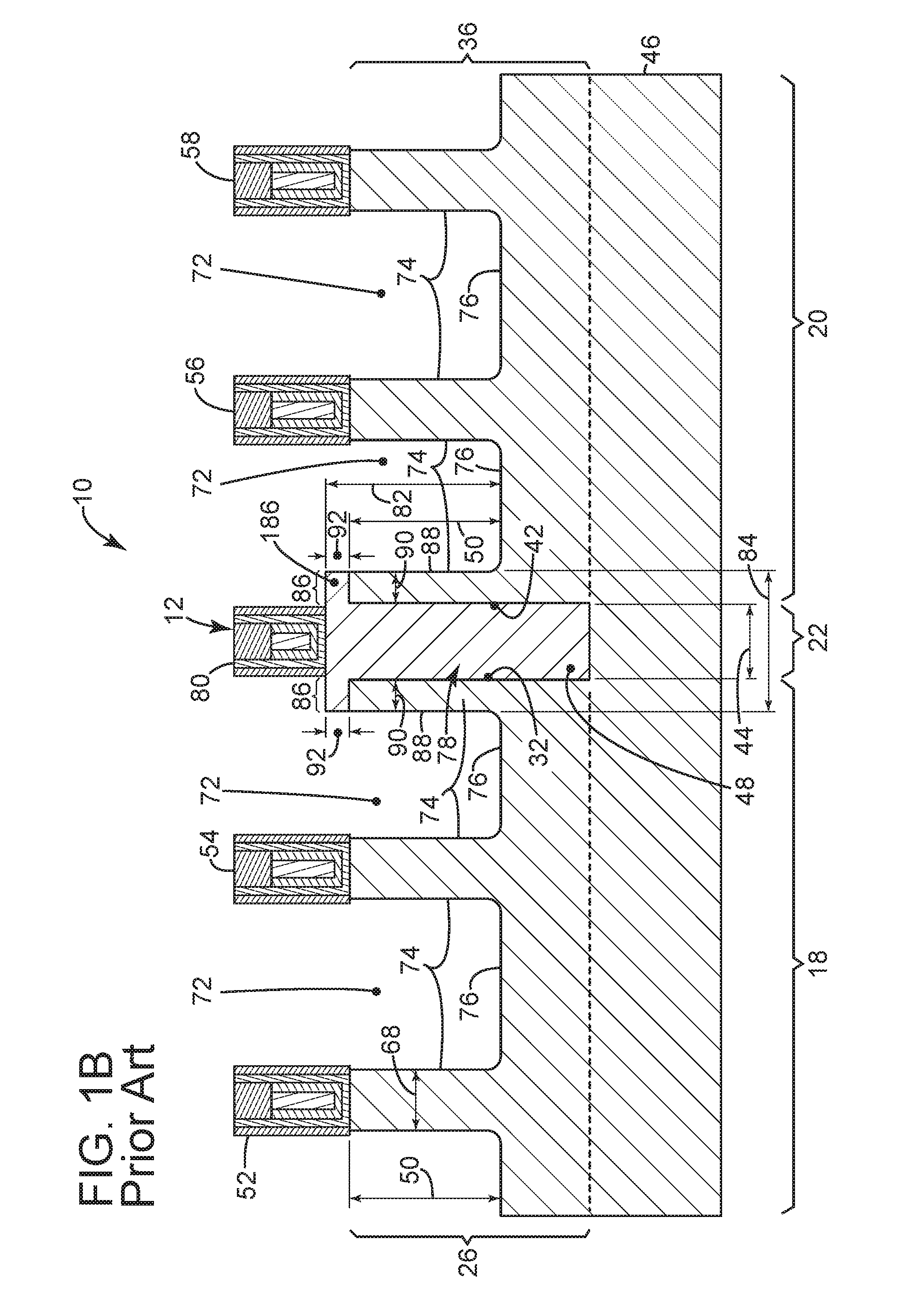 Single diffusion break structure and cuts later method of making