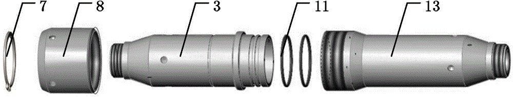 Rapid connection apparatus of photoelectric composite cable of fiber-optic hydrophone array