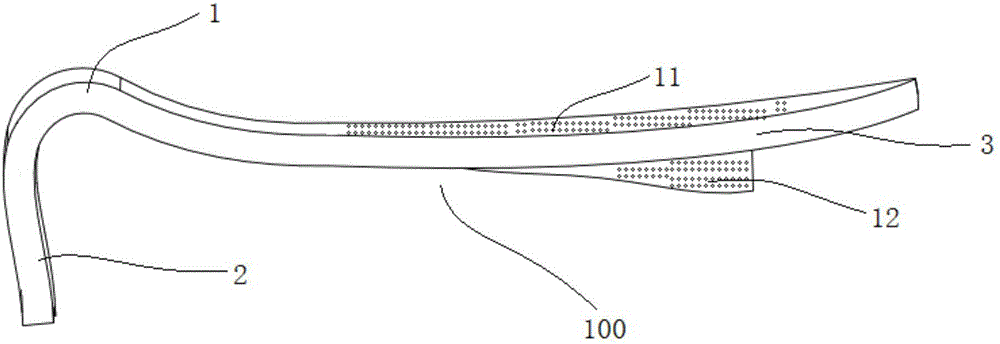 Autogenous cartilage material for nose plastic filling and preparation method of such material