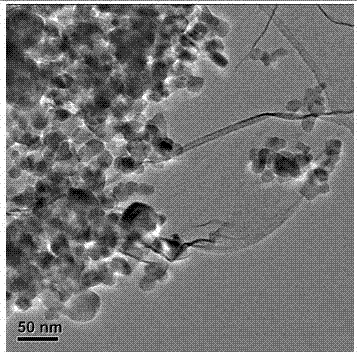 Preparation method of TiO2/graphene composite film