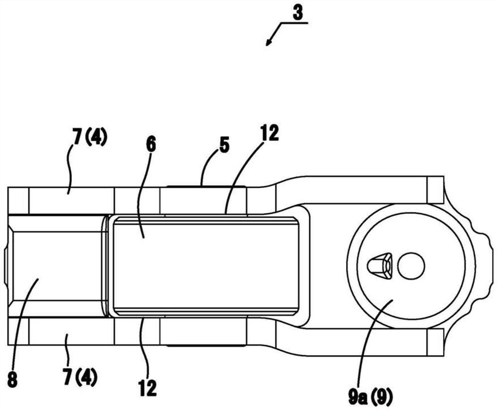 Force transfer device for use with a valve train and method of manufacture