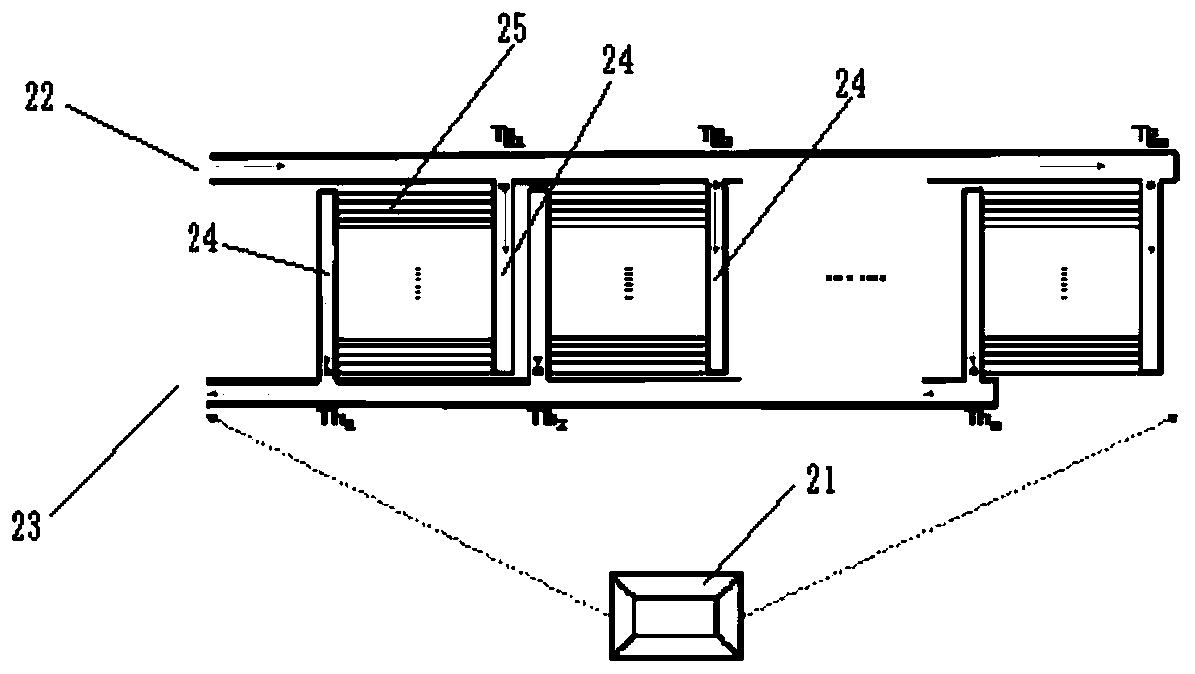 System and method for detecting blockage of thin shell type heat exchanger for tunnel