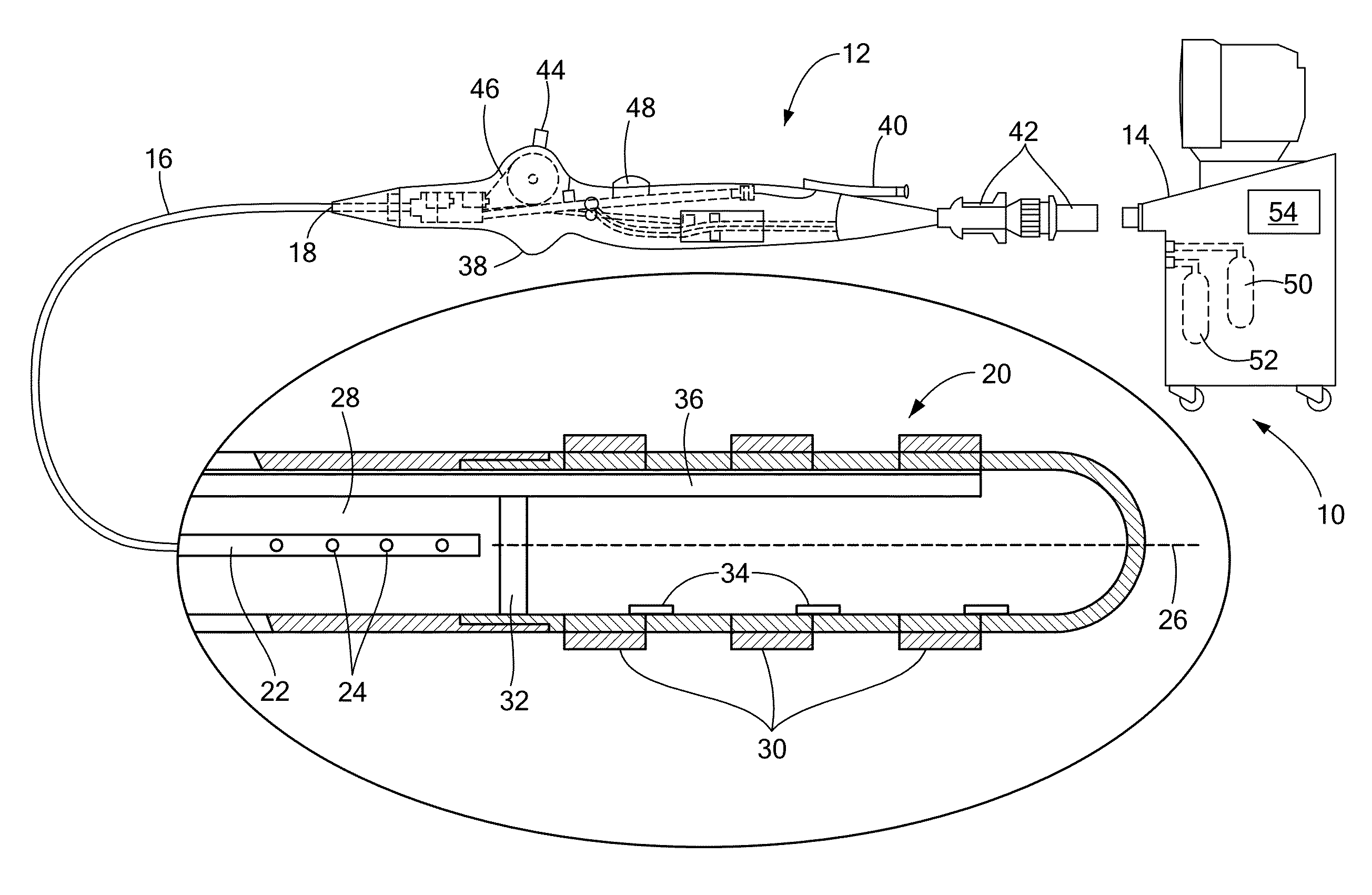 Independent passive cooling design for ablation catheters