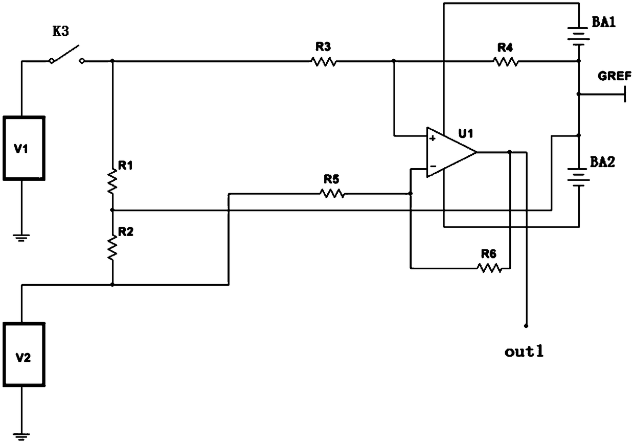 Battery monitoring device for energy storage pile