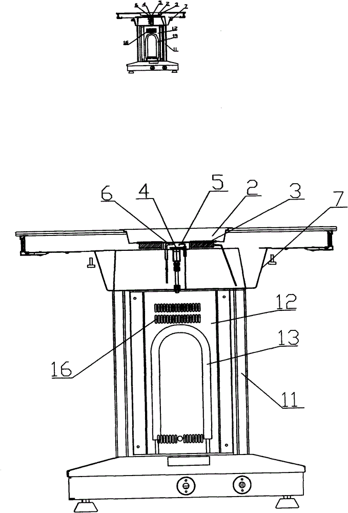 Electrical cooking and heating integrated multifunctional dining table