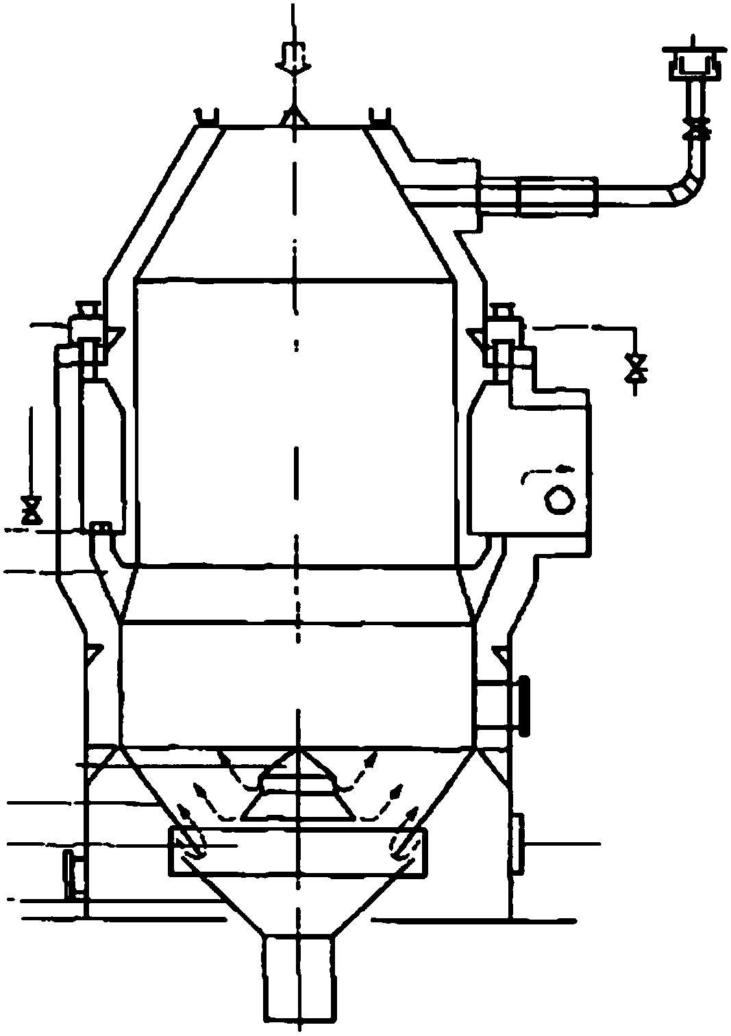 Movable tank type cooler and sinter cooling method