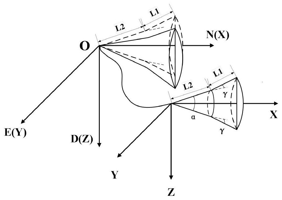 Mining directional drilling trajectory tracking method and system and storable medium