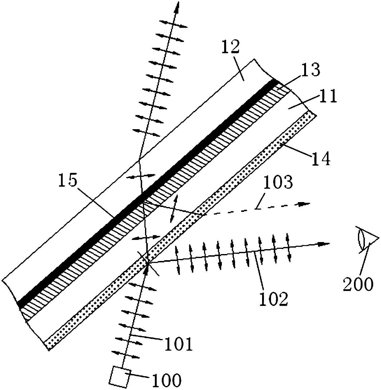 A head-up display laminated glass capable of heat insulation