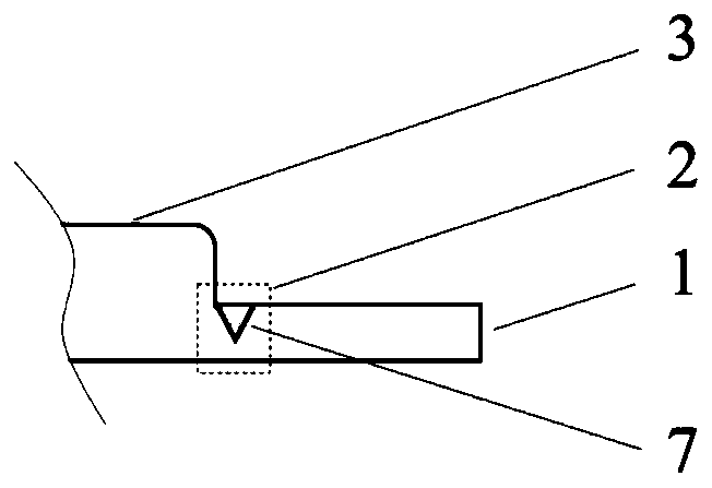 Electromagnetic shielding interlayer composite material fragile cover and preparation method thereof