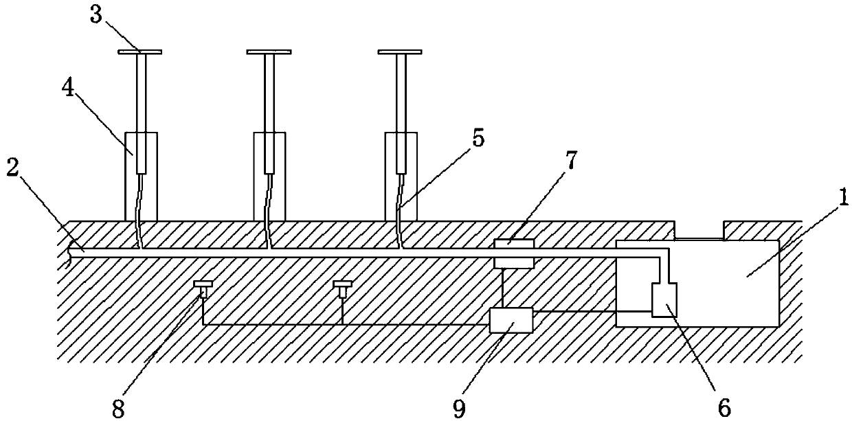 Forestry sprinkling irrigation system