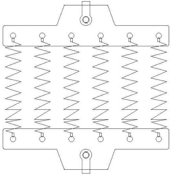 Axial and radial combined loading bearing test device