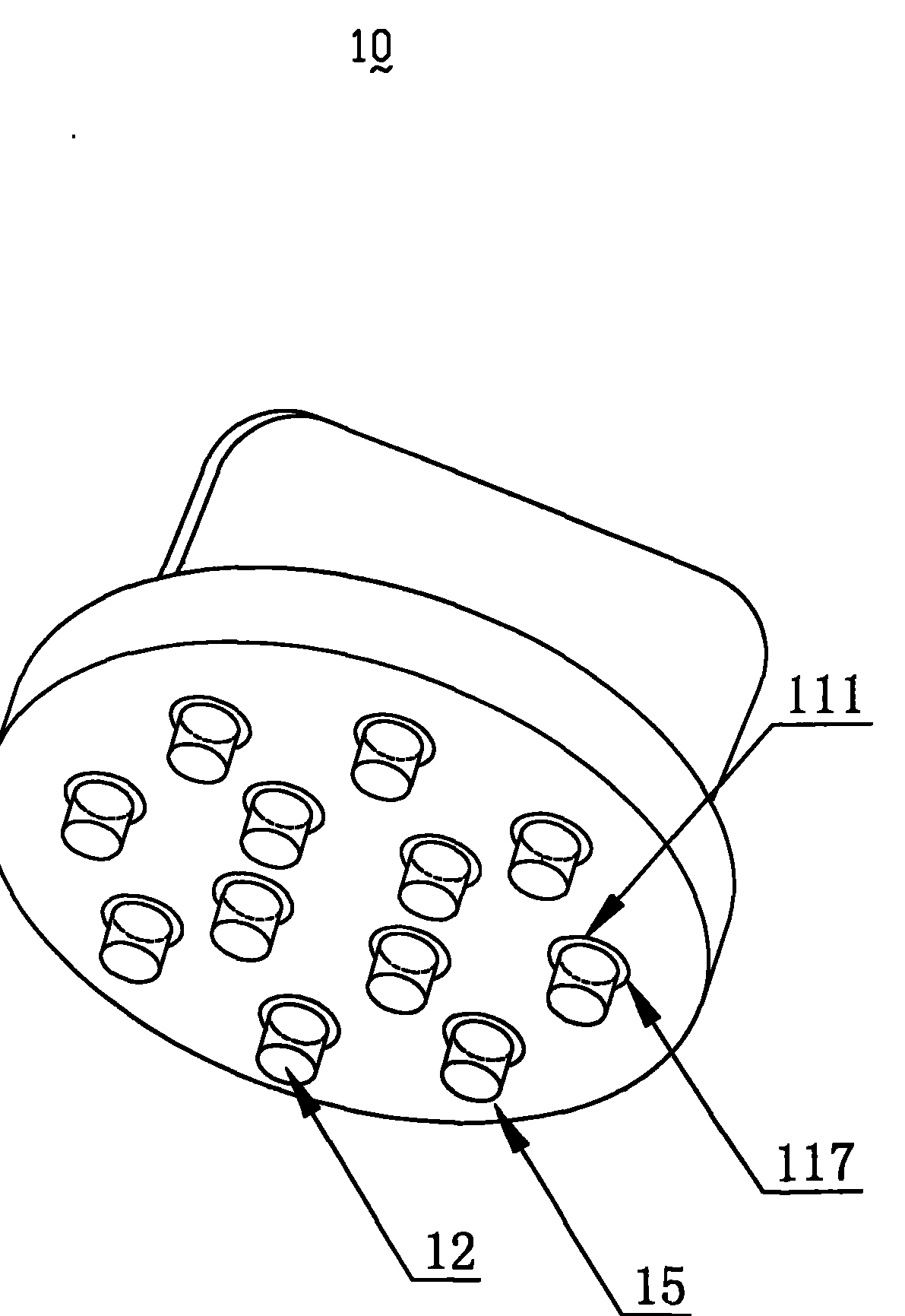 LED lamp and method for manufacturing same