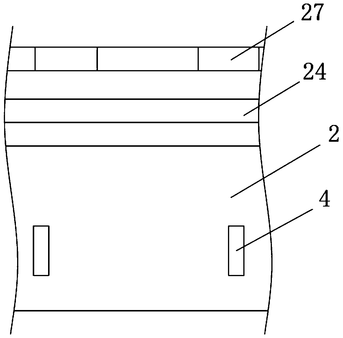 Height-adjustable bridge expansion joint component capable of realizing transverse connection