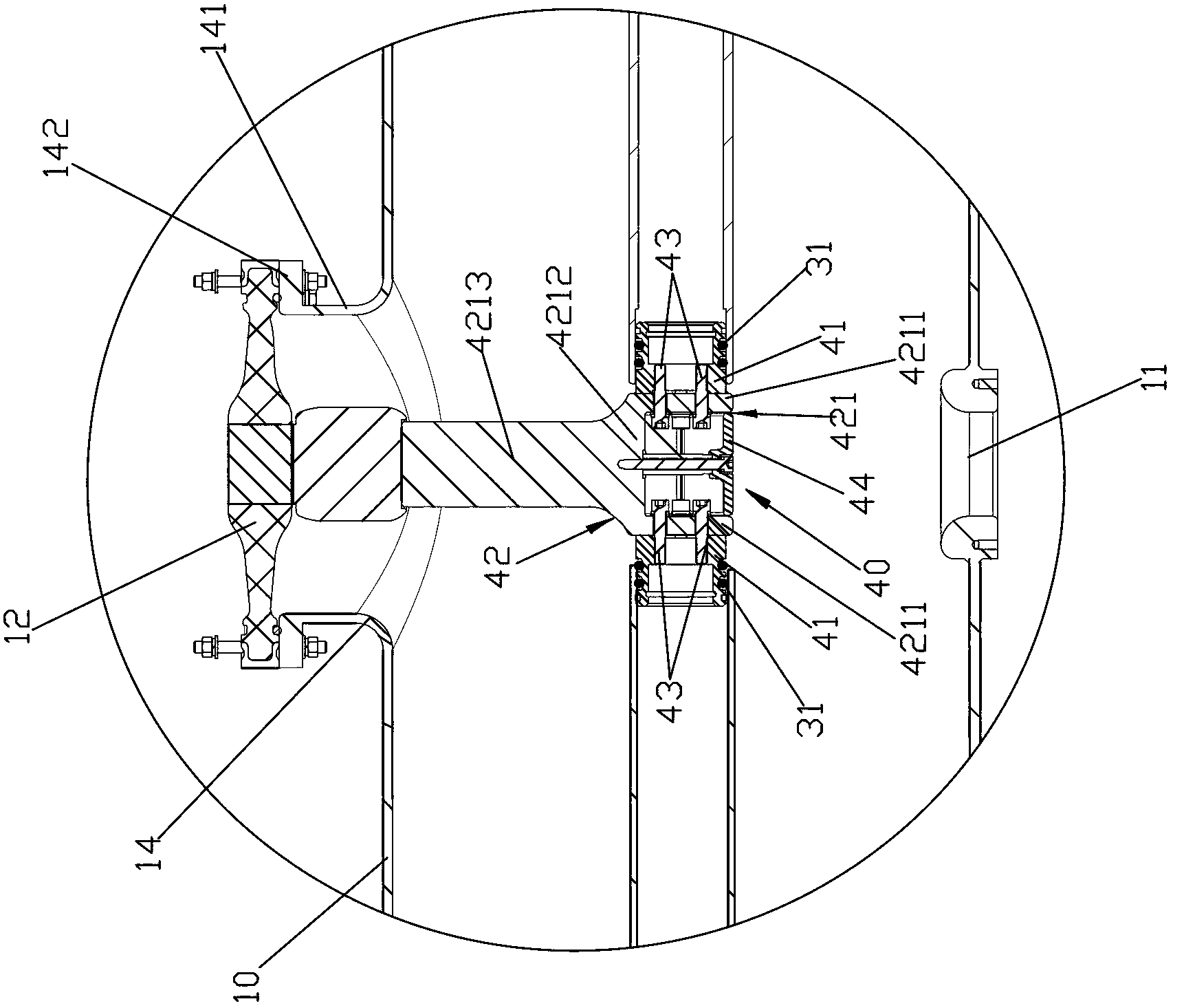 Detachable busbar for gas insulated switchgear (GIS)