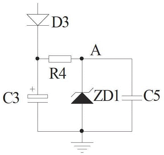 Multi-path output flyback power supply with output short-circuit protection function and protection method