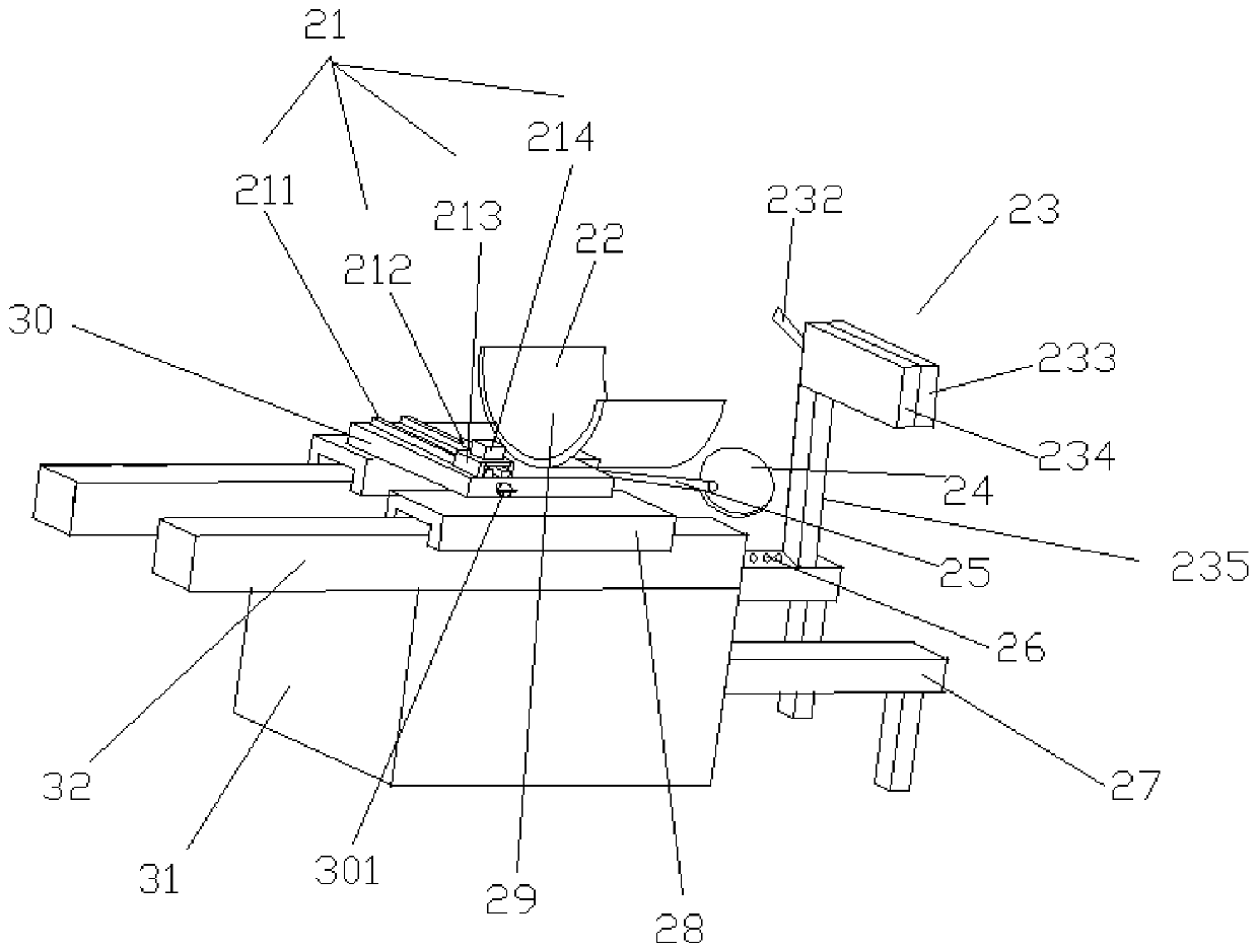 Circular pipe clamping and cutting device