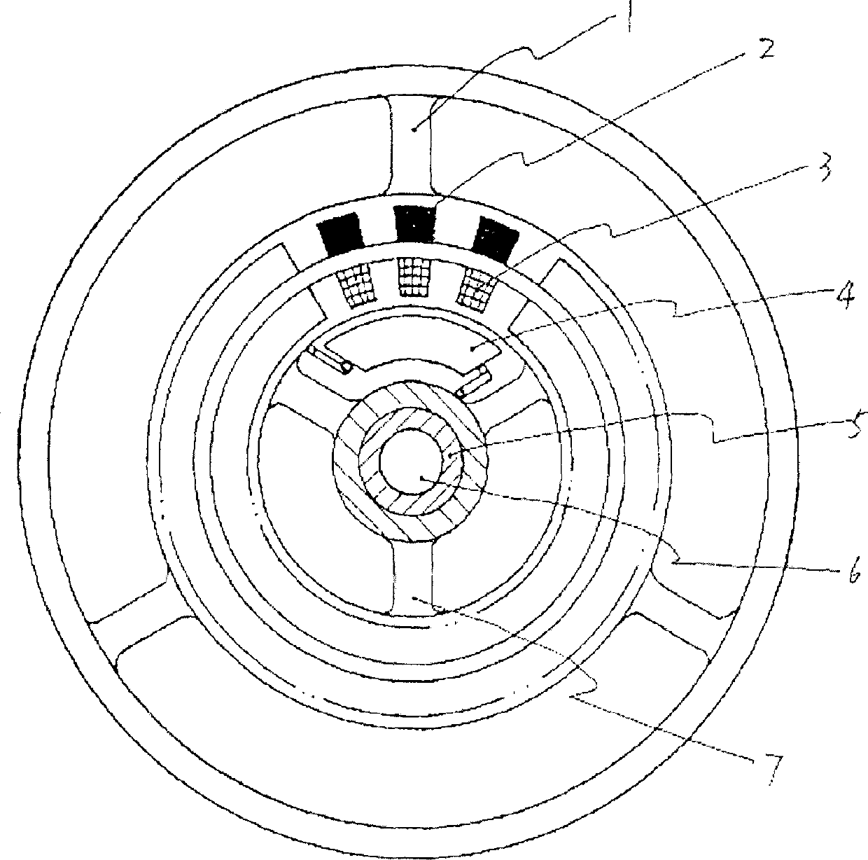 Motor of electric vehicle