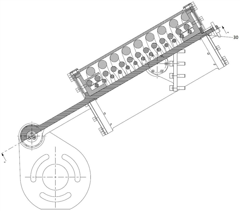 Parallel compression spring type double-acting balance cylinder applied to industrial robots