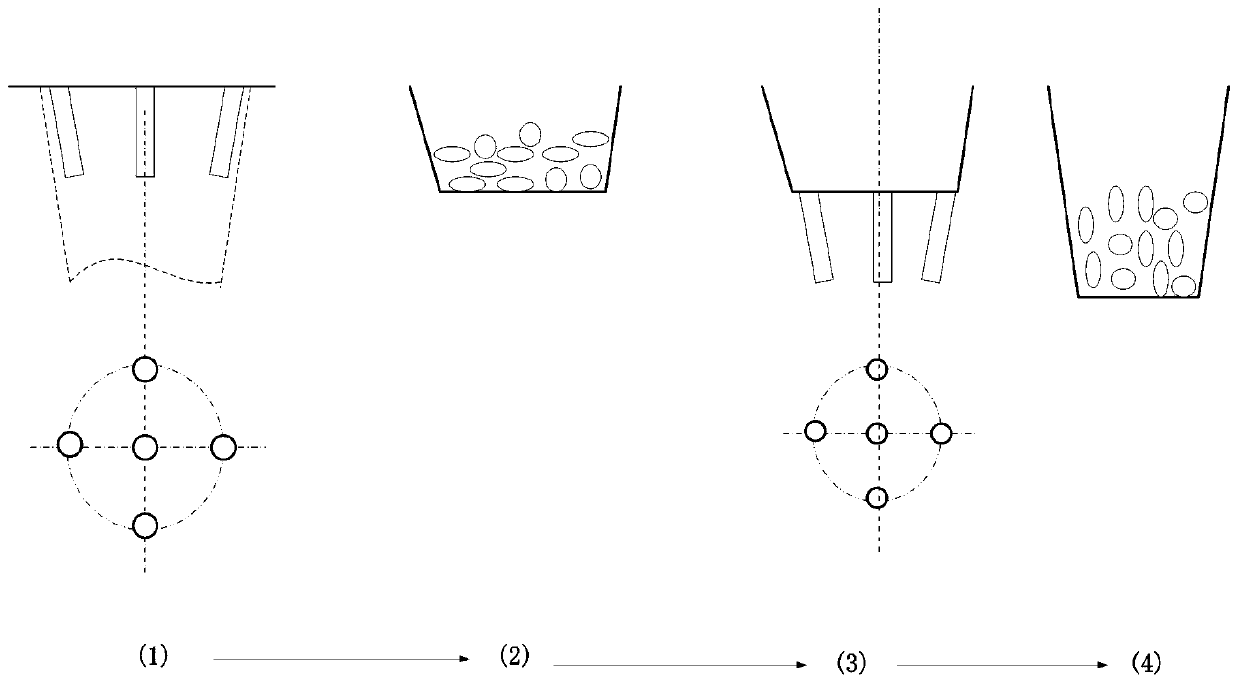 Sublevel interval charging detonation flame-proof tube in confined space and flame-proof method