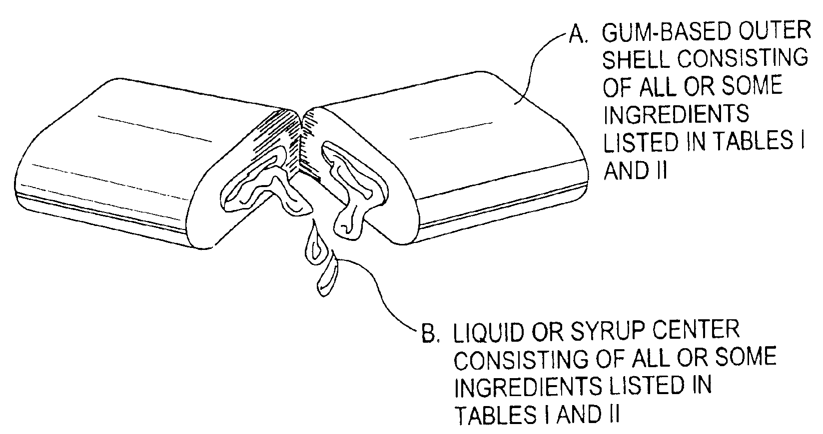 Chewing gum containing calcium