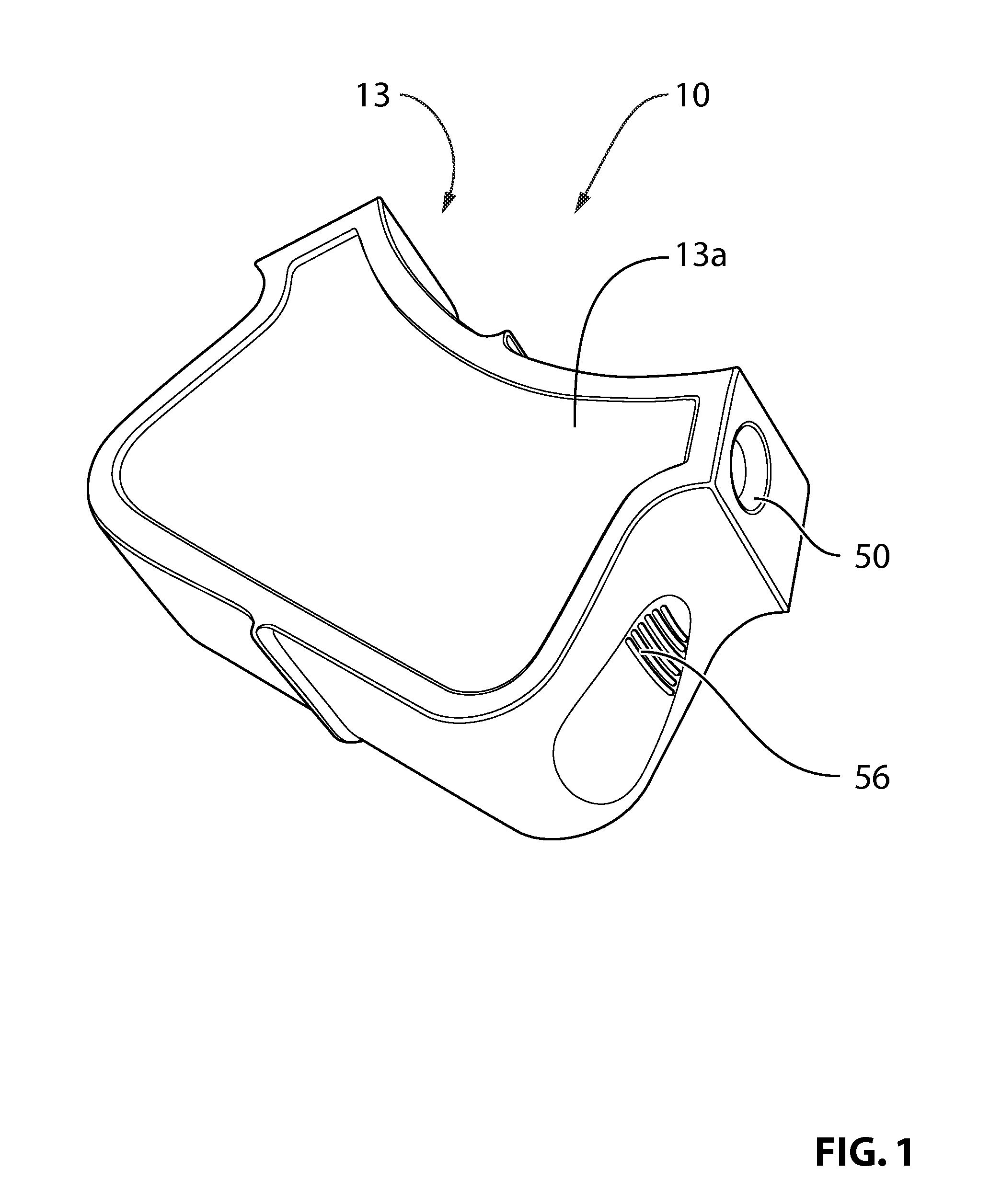 Electronic locking device for securing goods