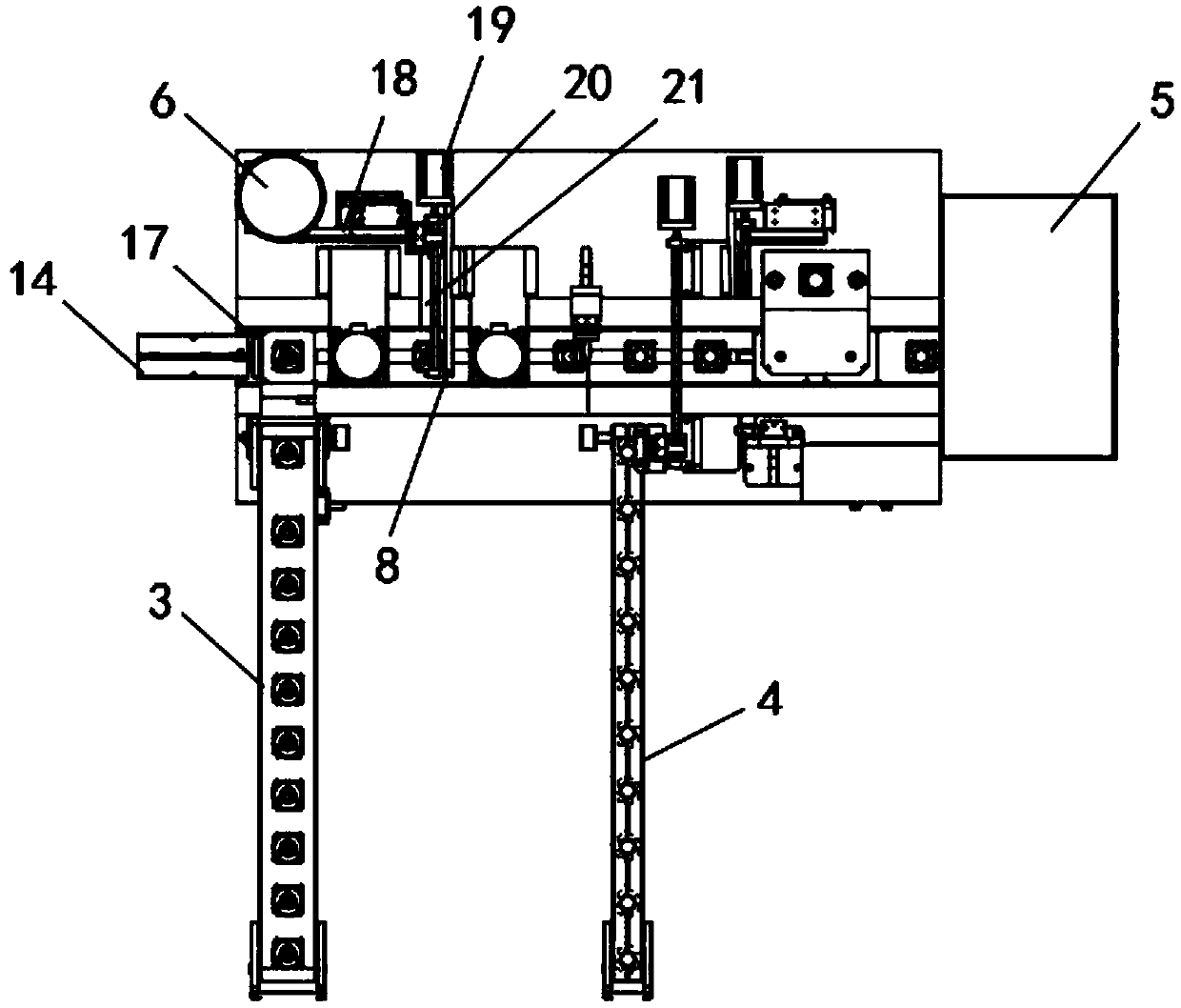 Automatic assembly equipment used for computer accessory production