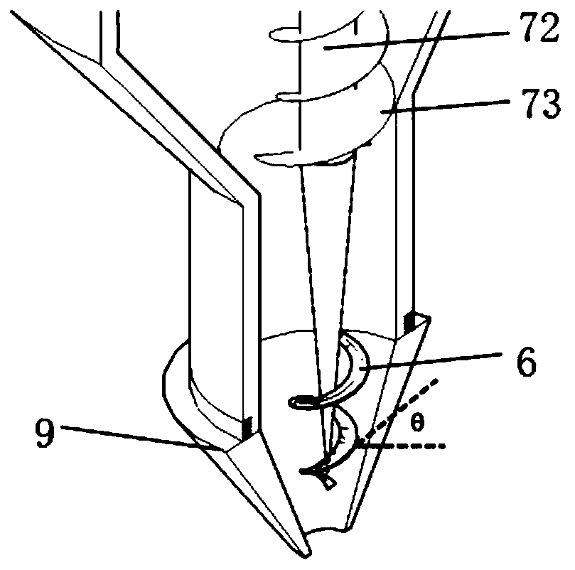 3D printing electromagnetic wave absorption concrete orientated fiber classified feeding system