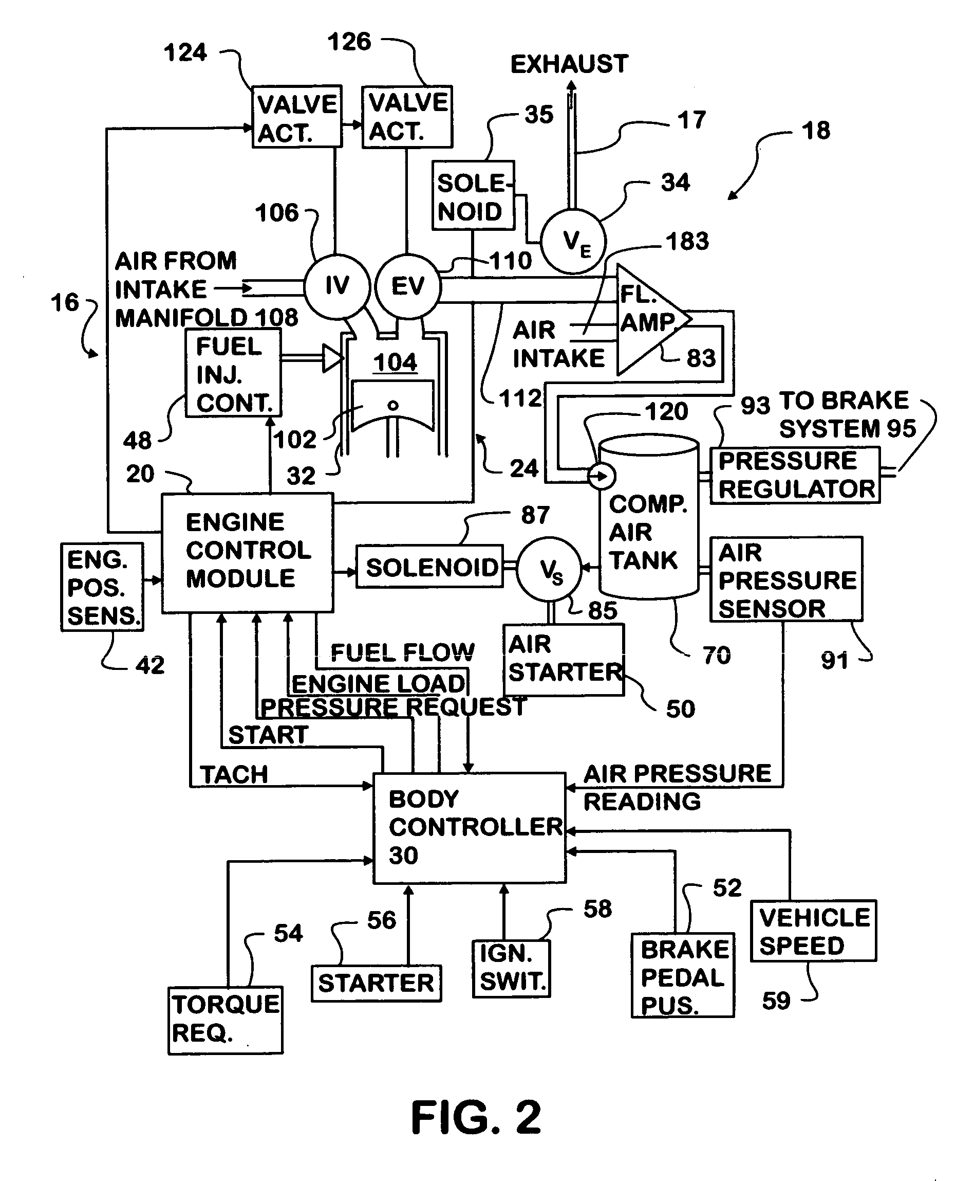 Engine based kinetic energy recovery system for vehicles