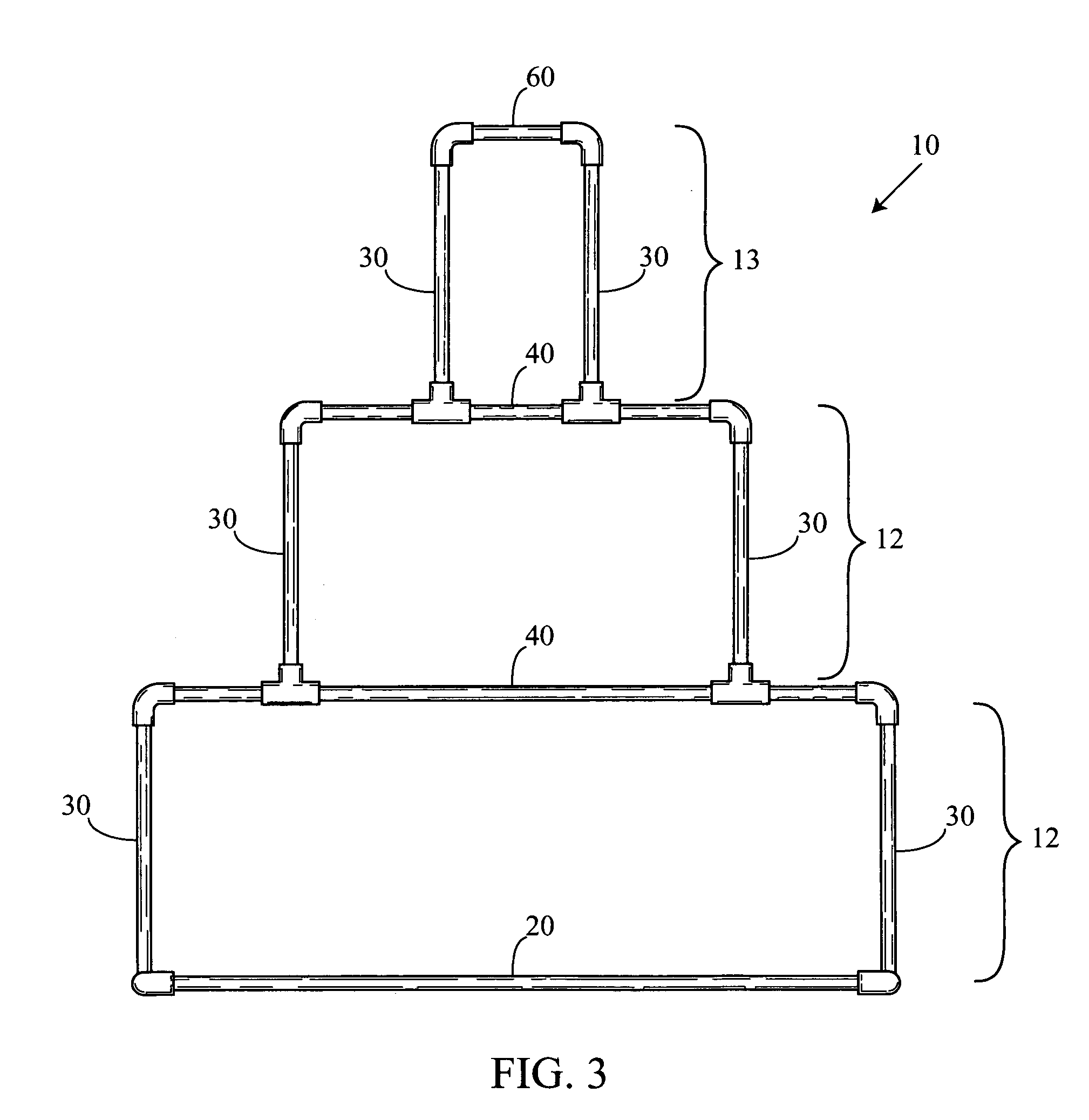 Yard game apparatus and method