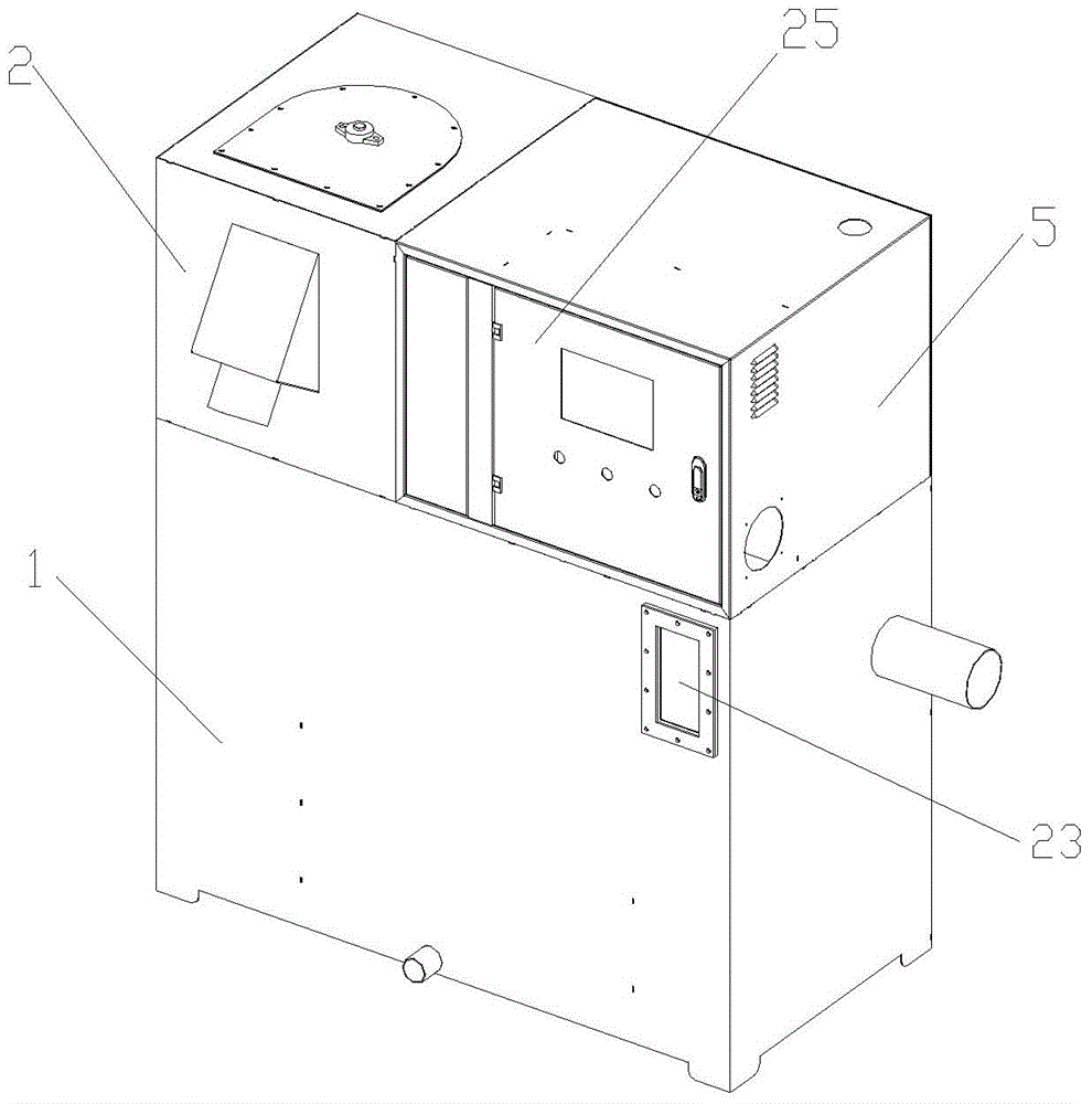 Oil-water separation machine