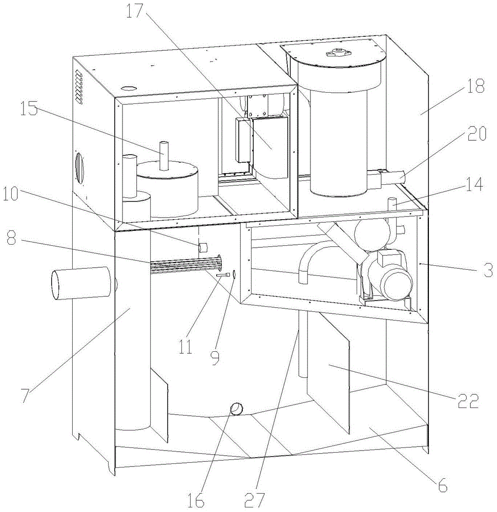 Oil-water separation machine