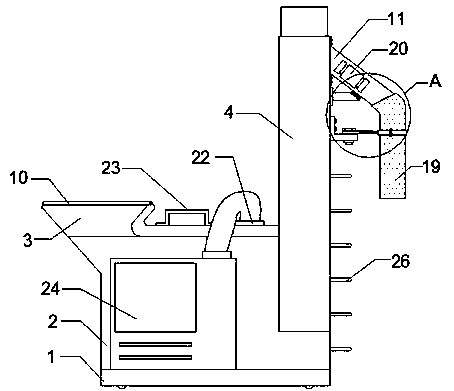 Concrete hoisting system for buildings