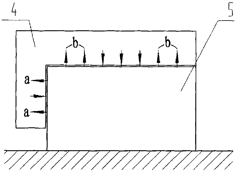 Vacuum negative pressure gas-static super-precision guide rail