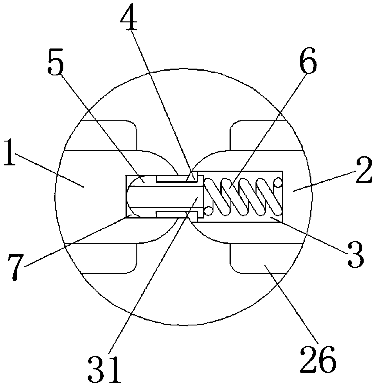 A straddle frame for physical education teaching with anti-fall function