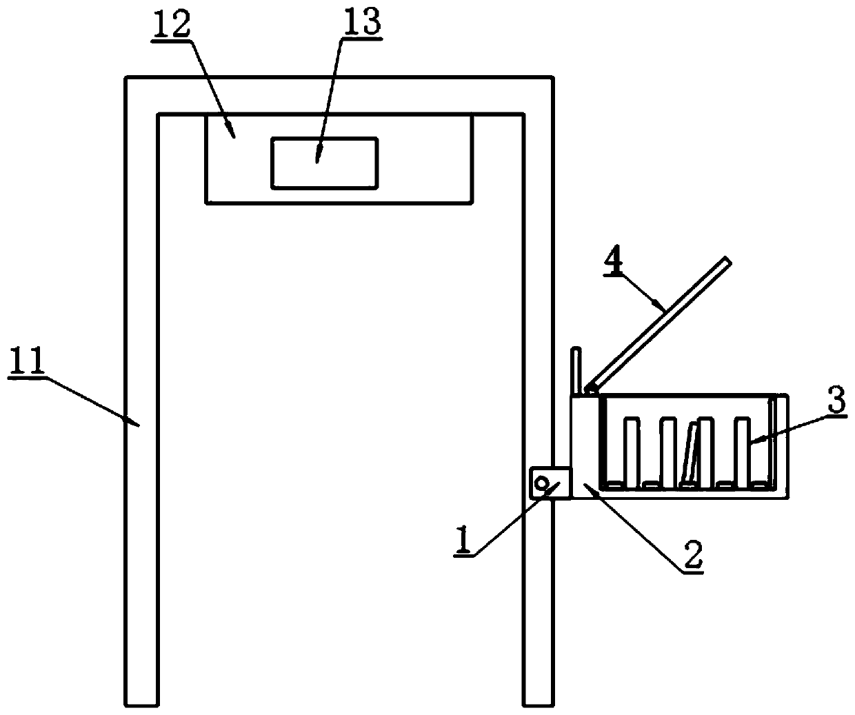 Mobile phone detection device