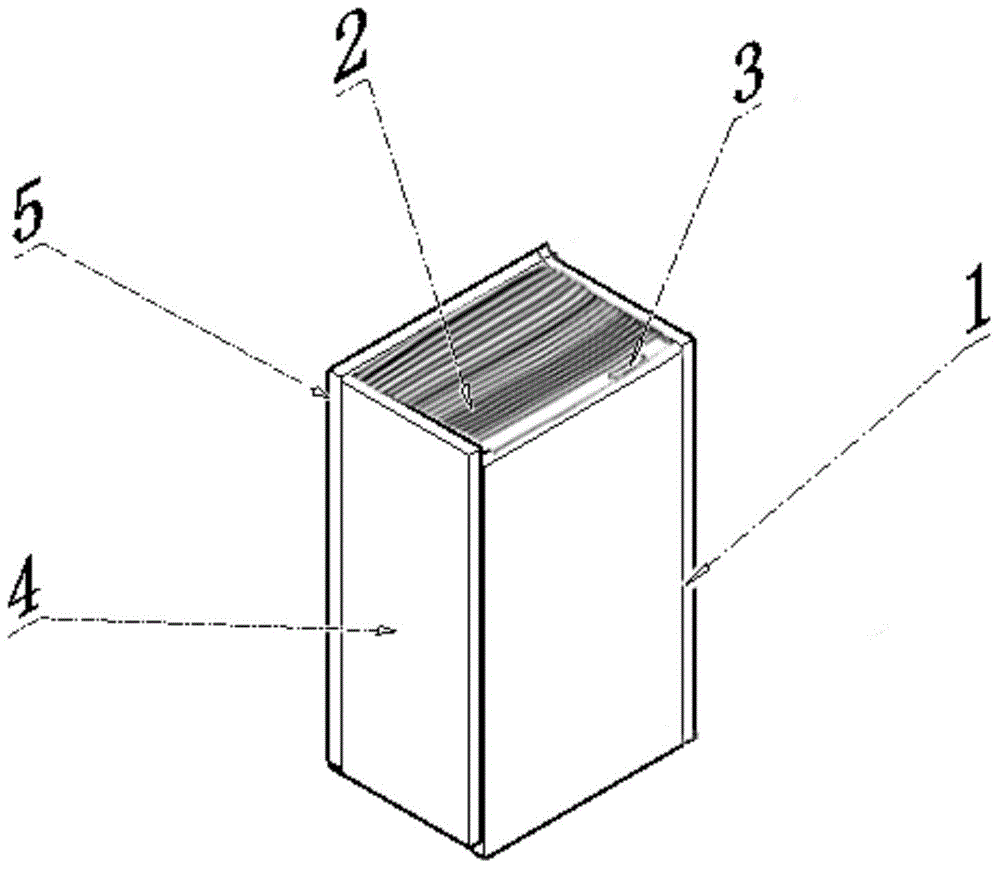 Sliding foldable top cover type vehicle-mounted ashtray