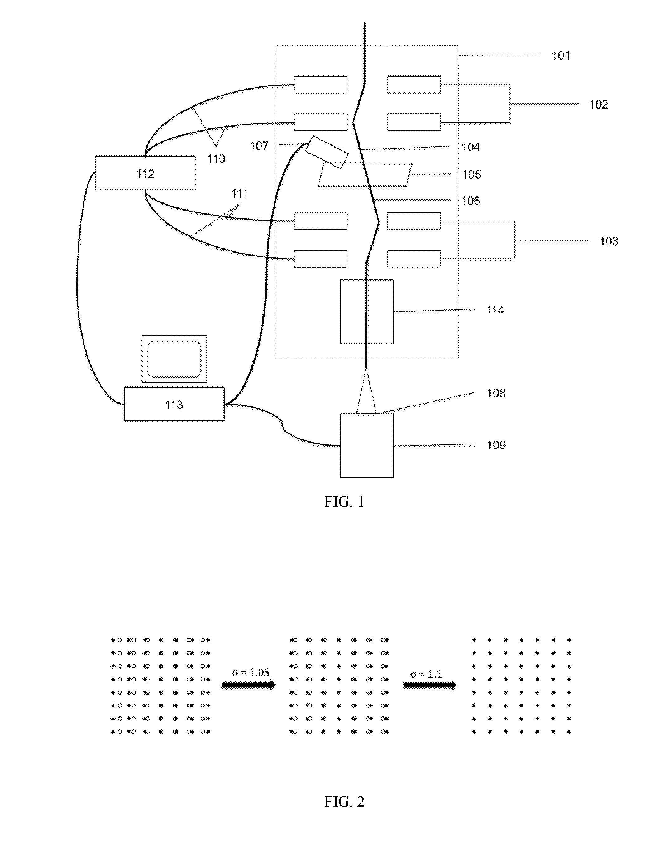 System and process for measuring strain in materials at high spatial resolution