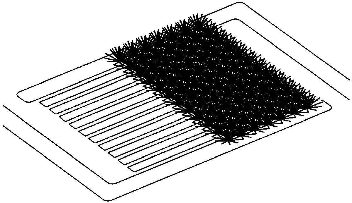 Metal-oxide gas sensor based on MEMS (Micro-Electro-Mechanic System) and preparation technology thereof