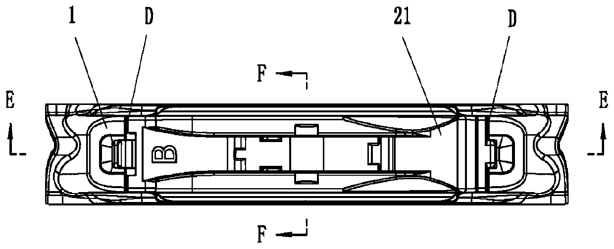 Windscreen wiper connecting device